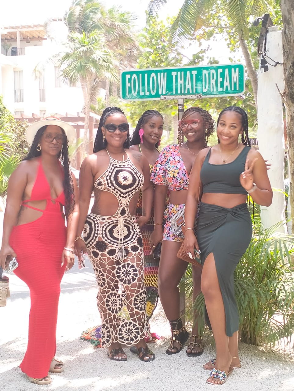 Brandi María and her friends