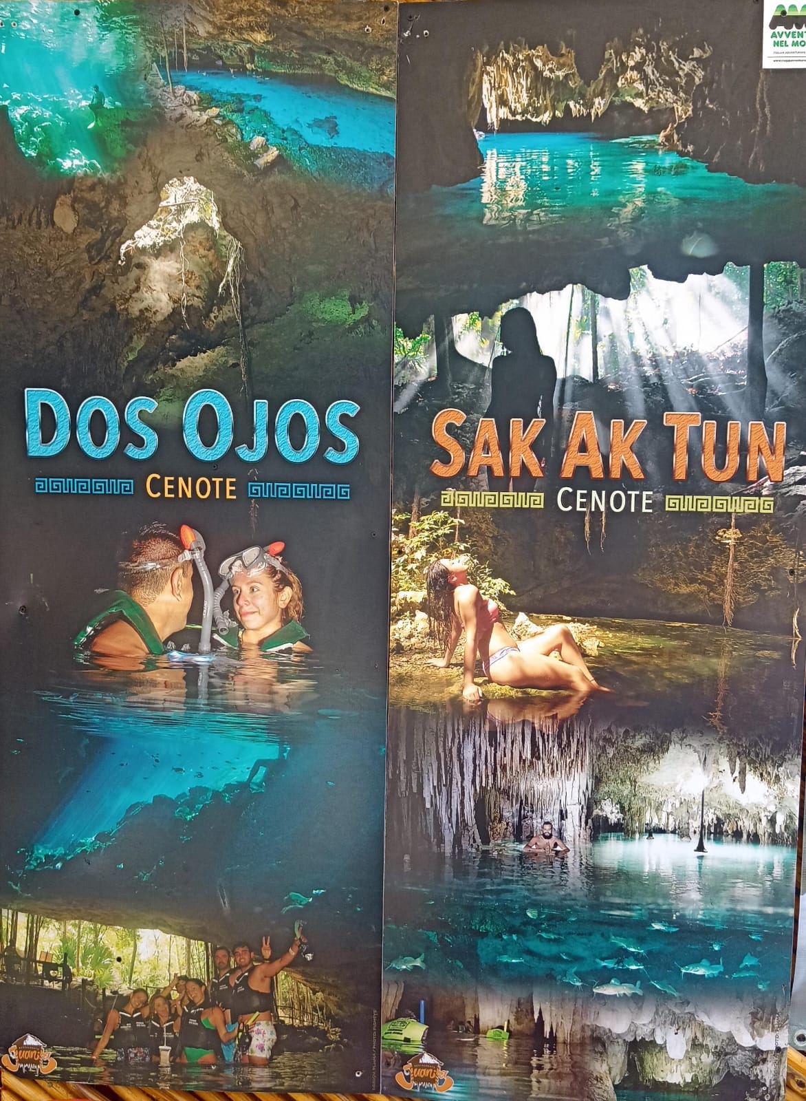 Visitando el cenote Dos Ojos y el cenote Sak Ak Tun